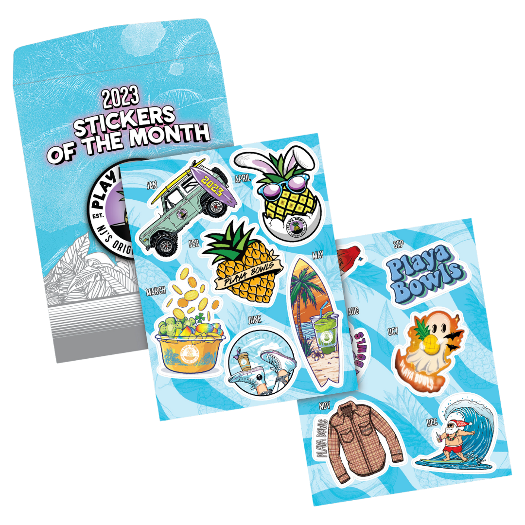 2023 Stickers of the Month Pack