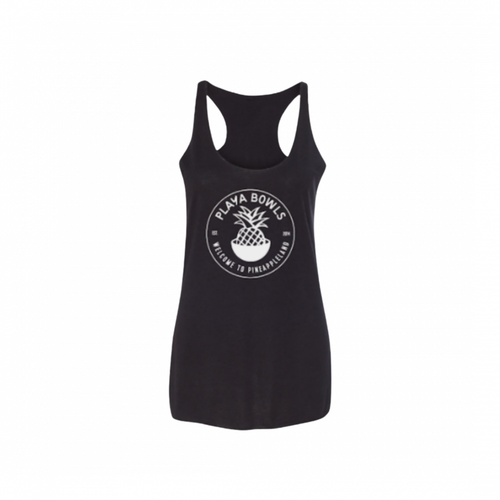 Black Playa Racerback