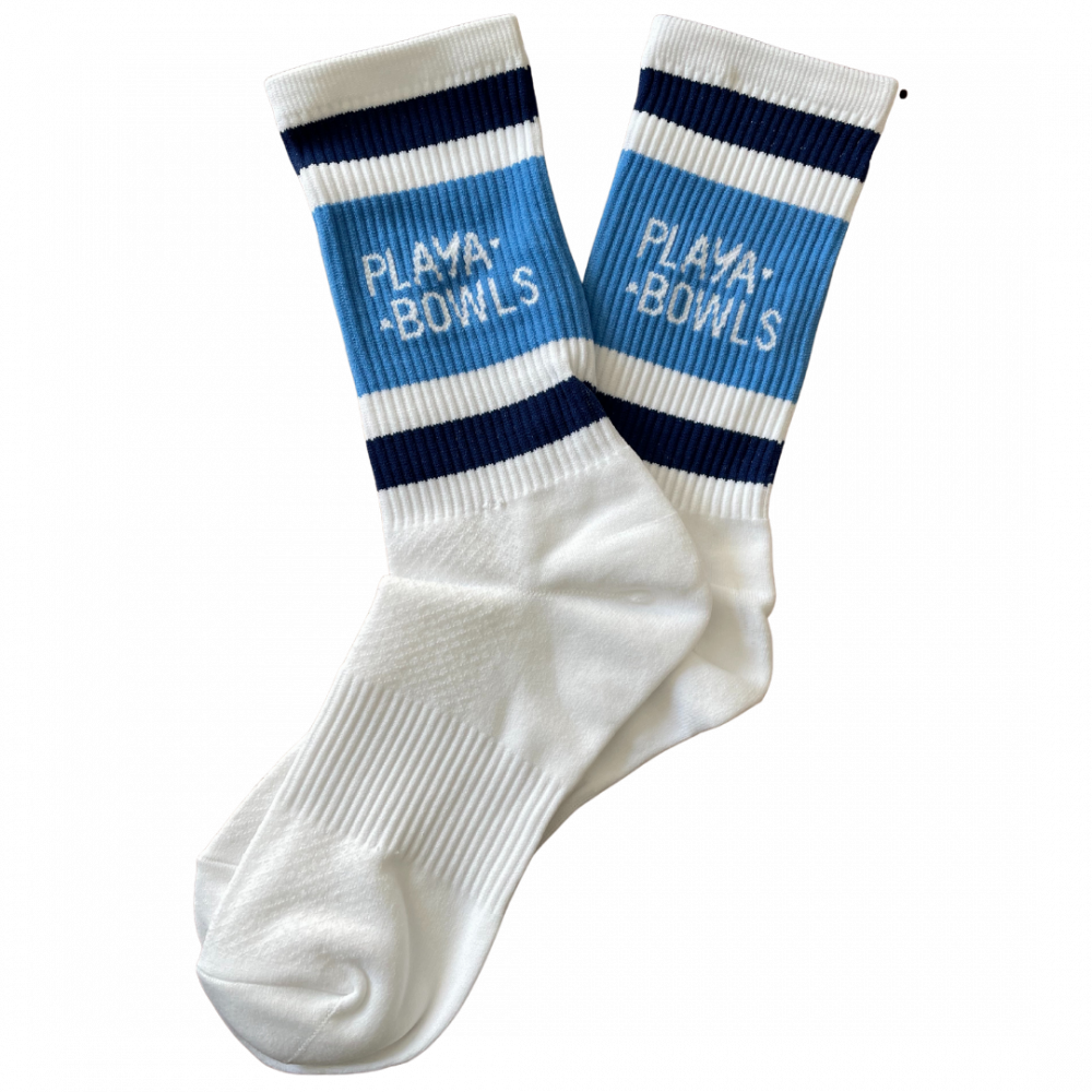 playa bowls crew socks image